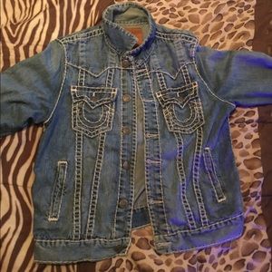 L/G men true religion jacket